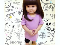 Девочка-кукла из Индонезии восхитила Instagram