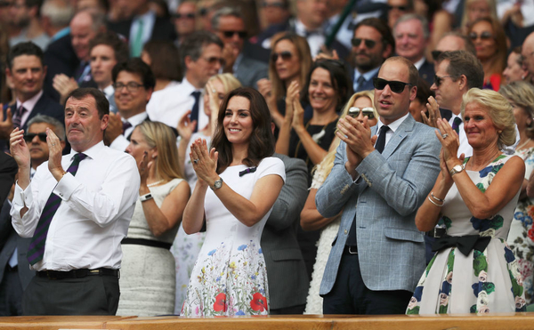 Кейт Миддлтон и принц Уильям посетили финал Уимблдонского турнира