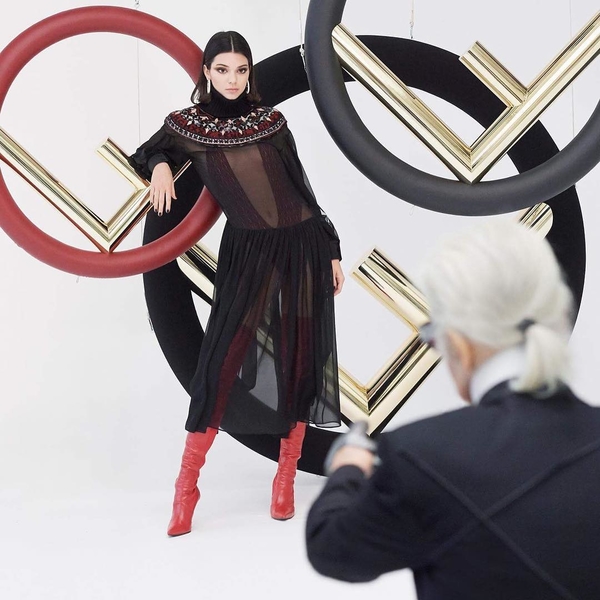 Джиджи Хадид и Кендалл Дженнер снялись в новом кампейне Fendi