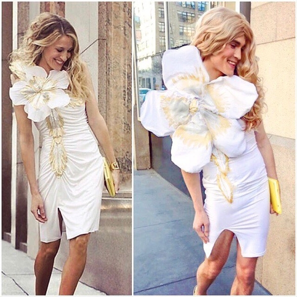 Американский блогер скопировал лучшие наряды Кэрри Брэдшоу