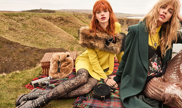 Стелла Максвелл снялась в рекламе Twinset