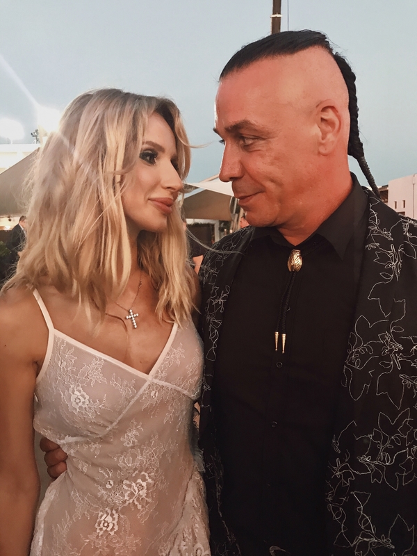 LOBODA очаровала солиста группы Rammstein на вечеринке