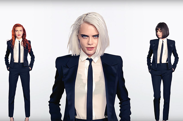 Модель Кара Делевинь сняла дебютный клип и удивила новыми образами