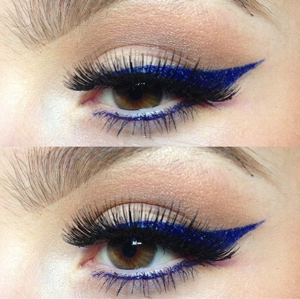 Голубые стрелки: новый бьюти-тренд