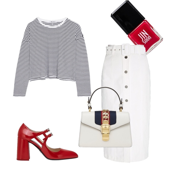 Морской стиль: ТОП-10 образов с тельняшками