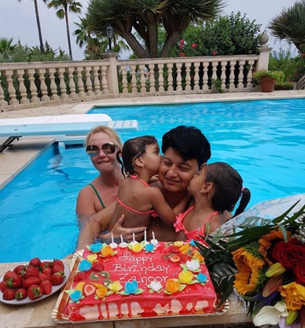 Камалия трогательно поздравила мужа с днем рождения