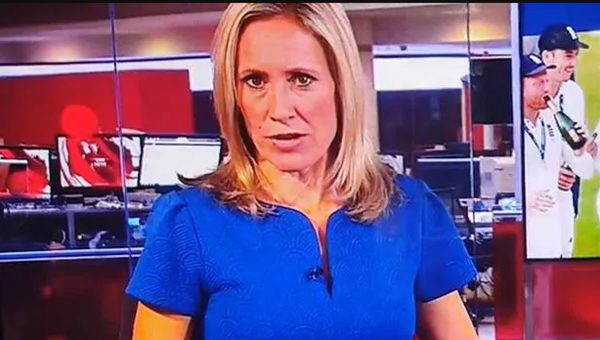 Обнаженная женщина засветилась в прямом эфире ВВС