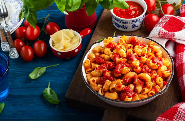 Паста с томатным соусом: ТОП-5 рецептов