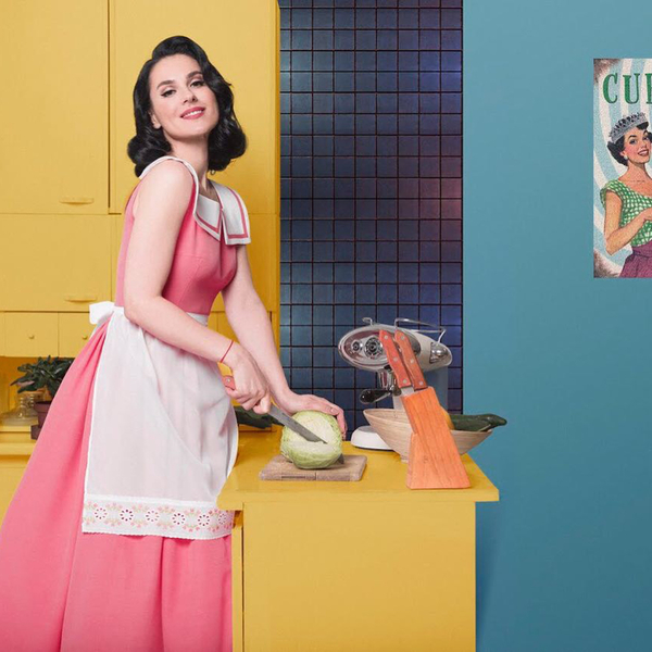 Маша Ефросинина снялась в фотосессии в стиле пин-ап