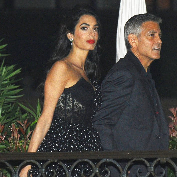 Джордж и Амаль Клуни сходили на свидание в Венеции