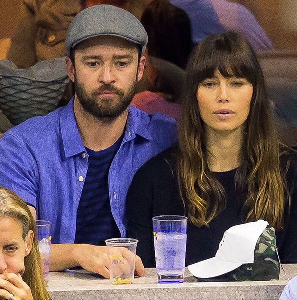 Джастина Тимберлейка и Джессику Бил застали за поцелуями