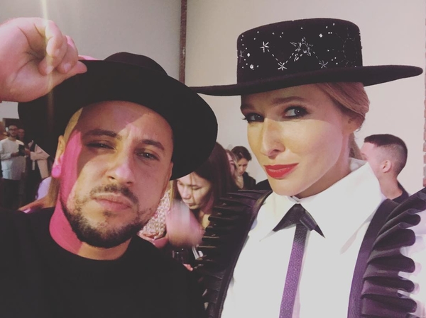 Вера Брежнева сводила младшую дочь на модный показ в Киеве