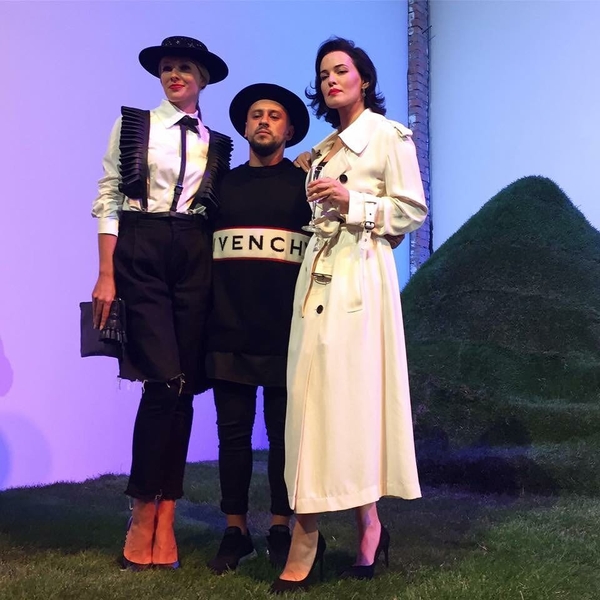 Вера Брежнева сводила младшую дочь на модный показ в Киеве