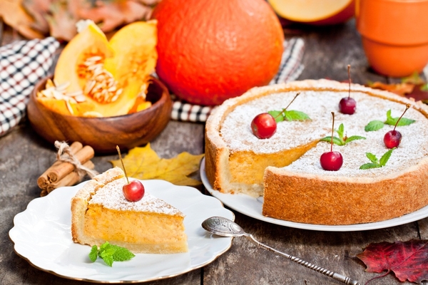 Тыквенный пирог: три вкусные идеи