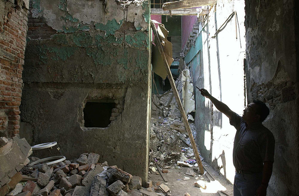 Землетрясение в Мексике: фото последствий