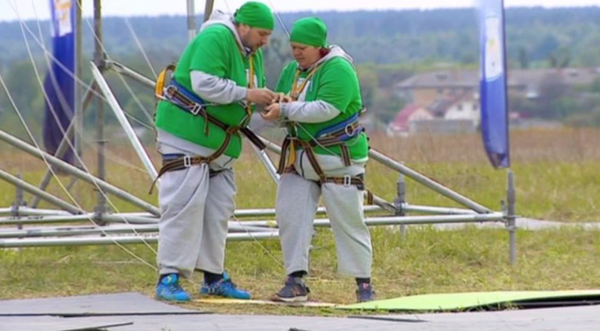 Зважені та щасливі 7: Руслана Писанка вернулась на лед после двух переломов