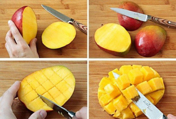 Как почистить фрукты быстро и красиво