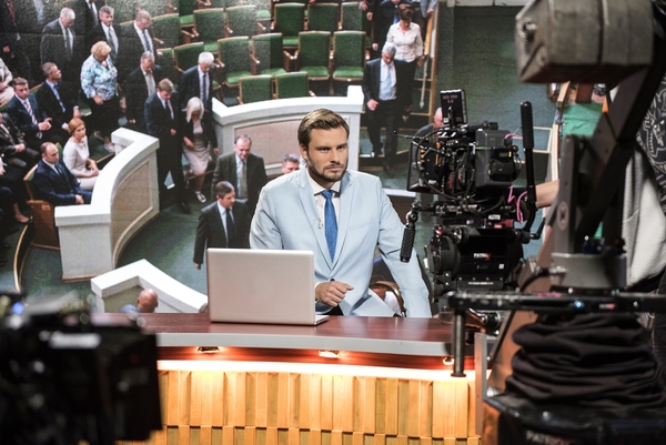 Ведущий Егор Гордеев снялся в сериале Слуга народа