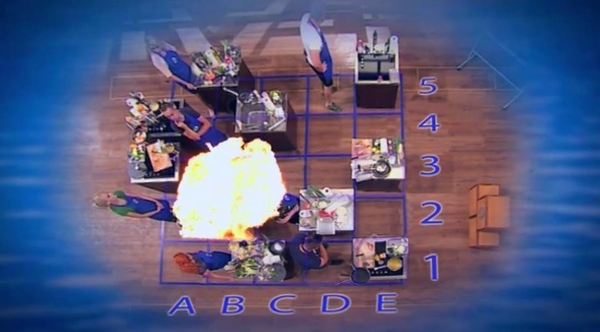 МастерШеф 7 сезон одиннадцатый выпуск: участники играли в "морской бой" на кухне