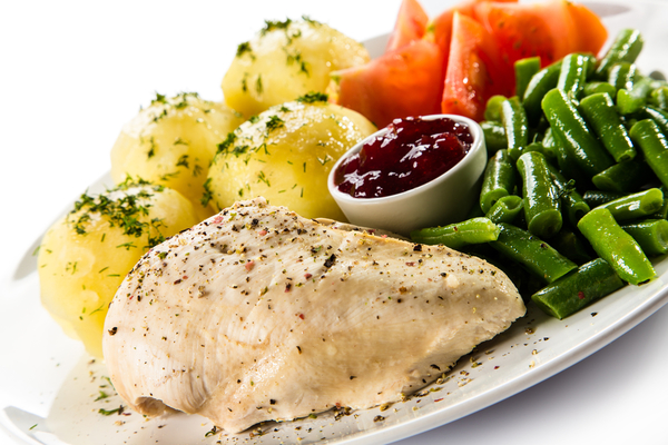 По Дюкану: куриные грудки с чесноком и лимоном