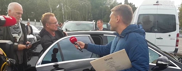 Певец Стинг приехал в Киев: смотри детали райдера артиста