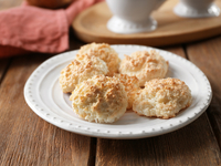 Кокосовое печенье без муки - диетическая сладость