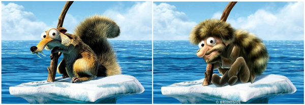 Гуманизация: герои любимых мультфильмов в человеческом обличье