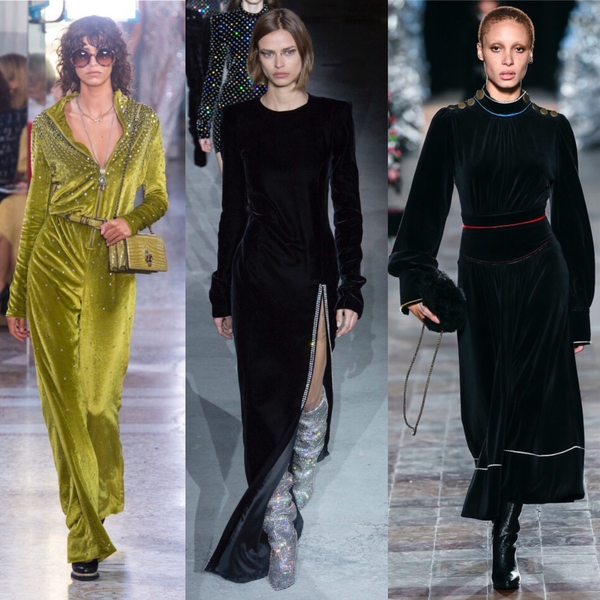 Бархат: тренд осени 2017