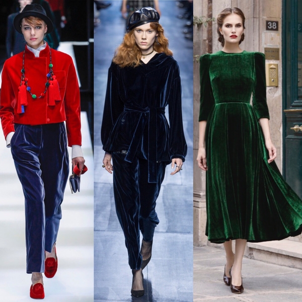 Бархат: тренд осени 2017