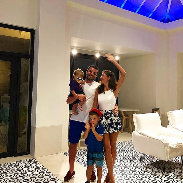 Григорий Решетник впервые показал сына