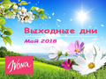 Майские праздники в 2018 году: сколько отдыхают украинцы