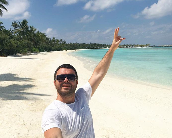 Григорий Решетник поделился редким кадром с сыном