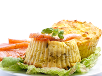 Для пикника: картофельные маффины без муки