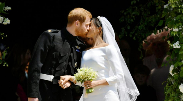 Поженились: первые фото со свадьбы принца Гарри и Меган Маркл