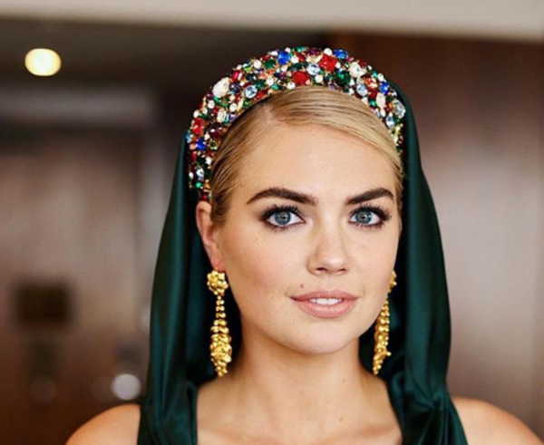 Кейт Аптон появилась на публике впервые после объявления о беременности