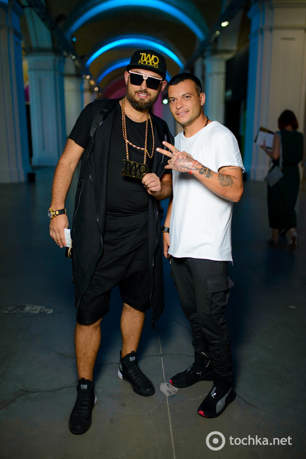 Александр Павлик, Лиза Ющенко и Александра Кучеренко: модные гости первого дня UFW SS19