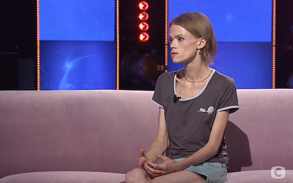 Участница "Цієї миті рік потому" бросила вызов анорексии: фото