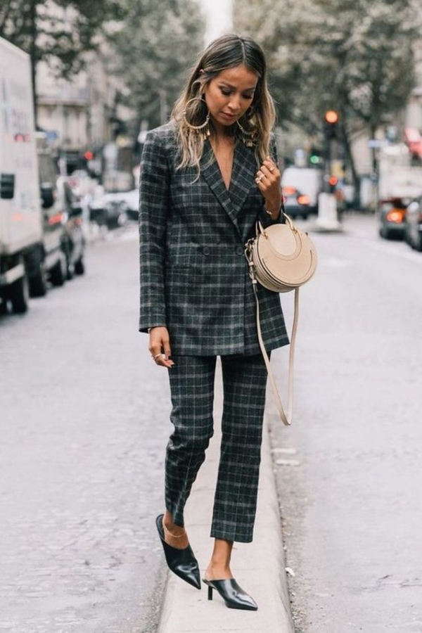 Модный принт  осени: как носить клетчатый принт в одежде?