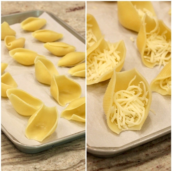 Оригинальный рецепт: паста, фаршированная сыром и фрикадельками