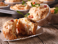 Куриные маффины с сыром: пошаговая инструкция