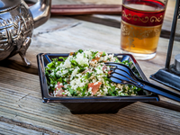 Рецепт полезного зимнего салата с кус-кусом