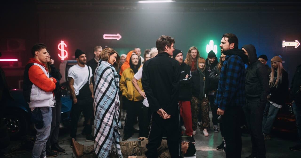 Время и Стекло Песня про лицо как создавался клип, фото