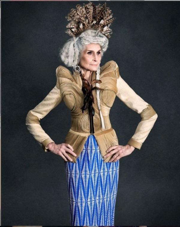 И в 90 лет можно быть успешной моделью: история пожилой британки