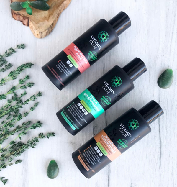 Натуральная косметика в коробке с дополненной реальностью