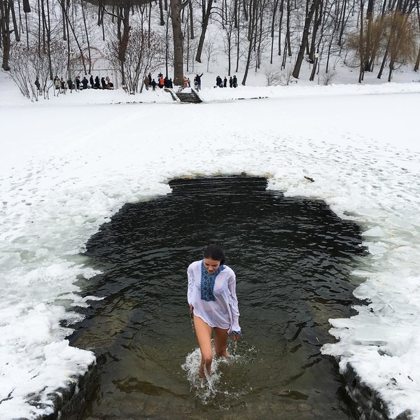 Где в Киеве окунуться в прорубь на Крещение: ТОП-10 мест