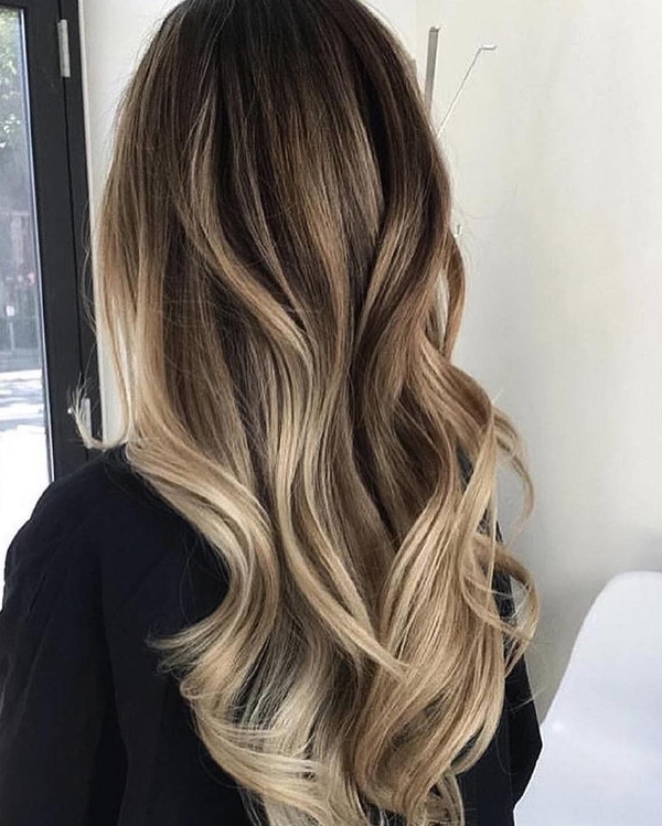 Шатуш: Модное окрашивание на темные волосы