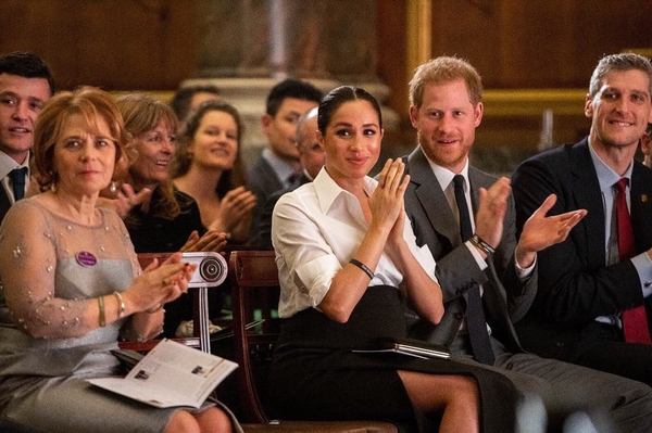 Светский выход: Меган Маркл и принц Гарри на Endeavour Fund Awards