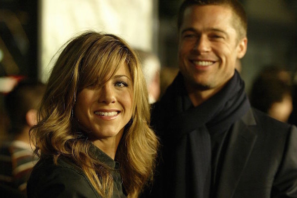 Брэда Питта заметили на вечеринке у Дженнифер Энистон (фото)