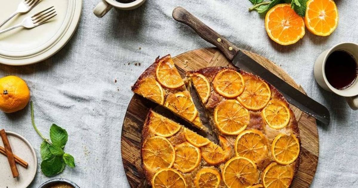 Апельсиновый пирог в духовке - греческий рецепт - Сладкие хроники