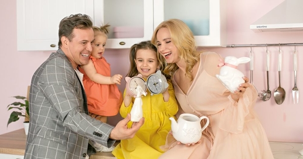 Лилия Ребрик впервые показала лицо младшей дочери